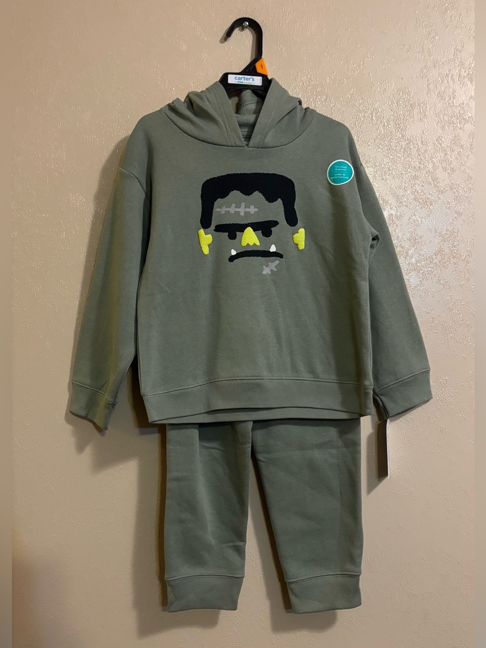 NWT Carters toddler boys Halloween Outfit Set sz 4T